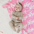 Retro Name Blanket