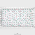 Holly Christmas Personalized Crib Sheet