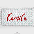 Holly Christmas Personalized Crib Sheet