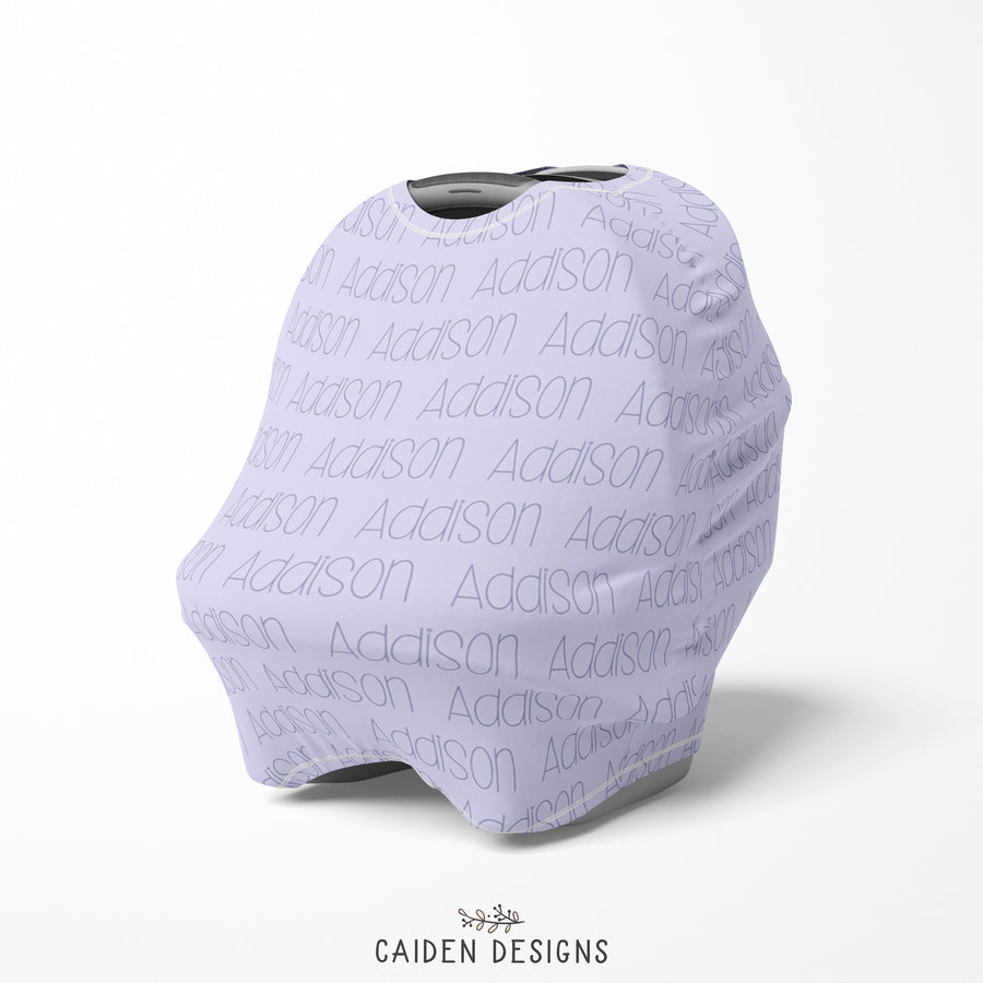 Chubby Name Multi-Use Baby Car Seat Cover