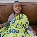 Modern Block Name Blanket
