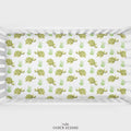 Cute Turtles Personalized Crib Sheet