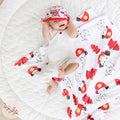 Dalmatian Firefighter Personalized Baby Blanket