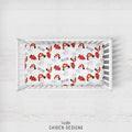 Dalmatian Firefighter Personalized Crib Sheet