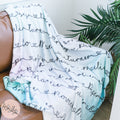 Pastel Ombre Personalized Blanket