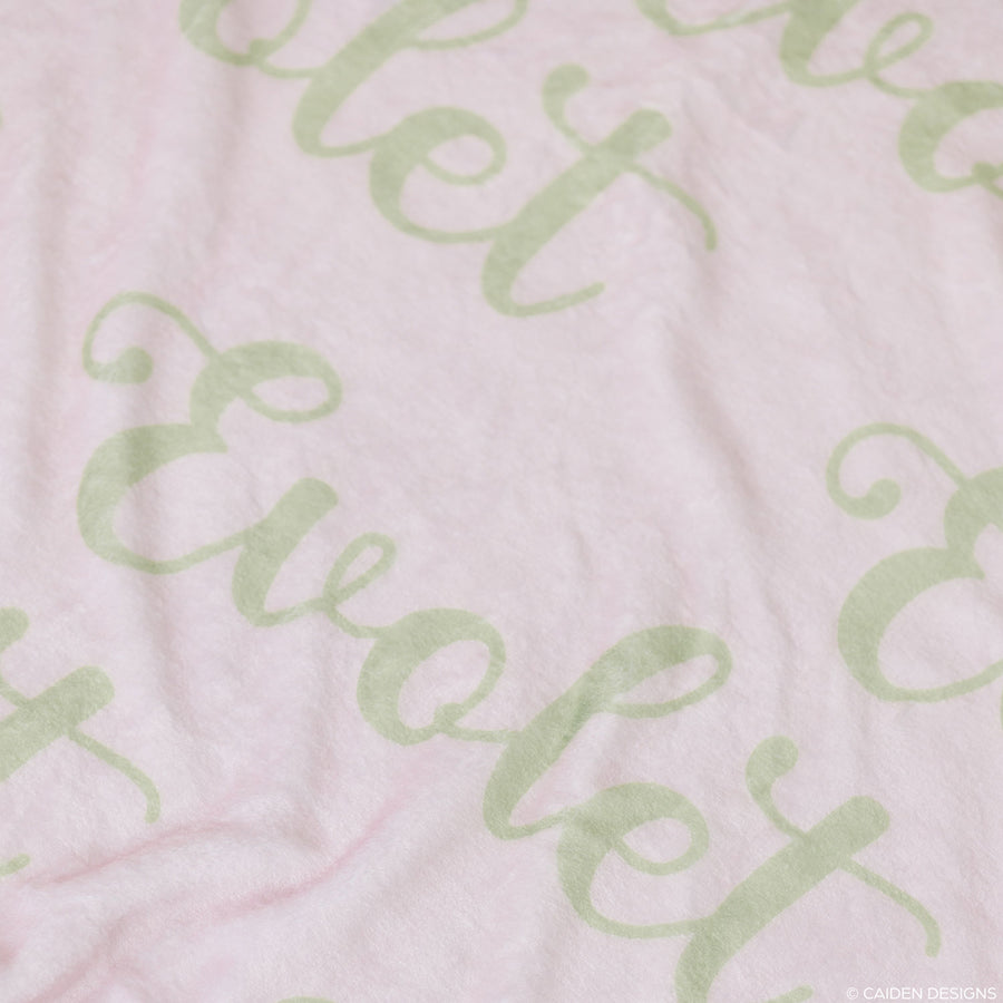 Fancy Name Personalized Blanket