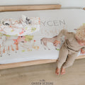 Farm Animals Personalized Crib Sheet