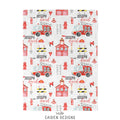 Firefighter Personalized Blanket