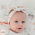 Woodland Animals Personalized Baby Headband