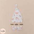 Woodland Animals Personalized Baby Swaddle Blanket