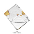 Personalized Giraffe Blanket