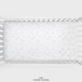 Grey Paper Planes Personalized Crib Sheet