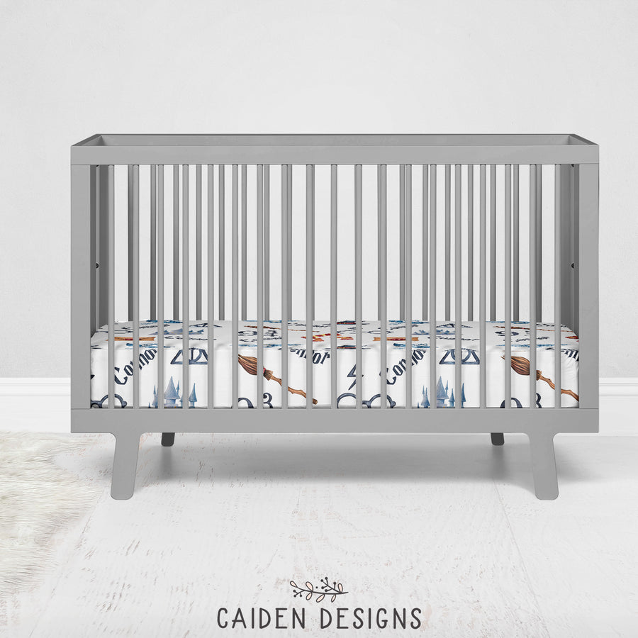 Wizard Personalized Crib Sheet