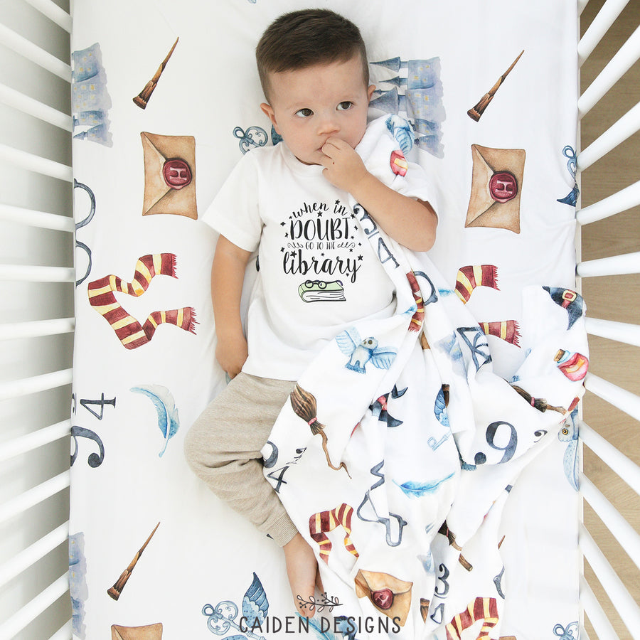 Wizard Personalized Baby Blanket