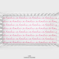 Heart Personalized Name Crib Sheet