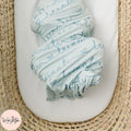 Heart Personalized Name Baby Swaddle Blanket