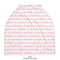 Heart Name Multi-Use Baby Car Seat Cover