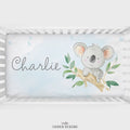 Koala Personalized Crib Sheet