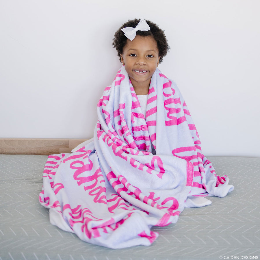 Lemonade Name Personalized Blanket