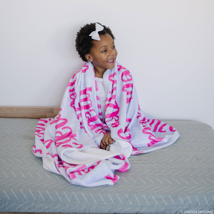 Lemonade Name Personalized Blanket