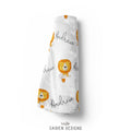 Personalized Lion Blanket