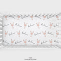 Llama Personalized Crib Sheet