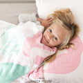 Mermaid Personalized Blanket & Pillowcase Set