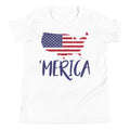 USA Map 'merica Youth Short Sleeve T-Shirt