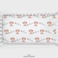 Monkey Personalized Crib Sheet