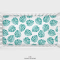 Monstera Leaves Crib Sheet