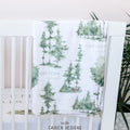 Watercolor Forest Personalized Blanket