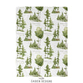 Painted Forest Personalized Baby Blanket