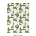 Painted Forest Personalized Baby Blanket