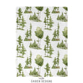 Watercolor Forest Personalized Blanket