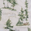 Watercolor Forest Personalized Blanket