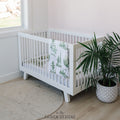 Painted Forest Personalized Crib Sheet