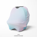 Pastel Rainbow Ombre Multi-Use Baby Car Seat Cover