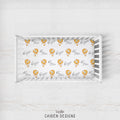 Lion Personalized Crib Sheet