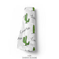 Tropical Cactus Personalized Blanket