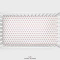 Pink Hearts Personalized Crib Sheet
