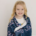 Pretty Personalized Name Blanket