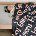 Playful Name Blanket