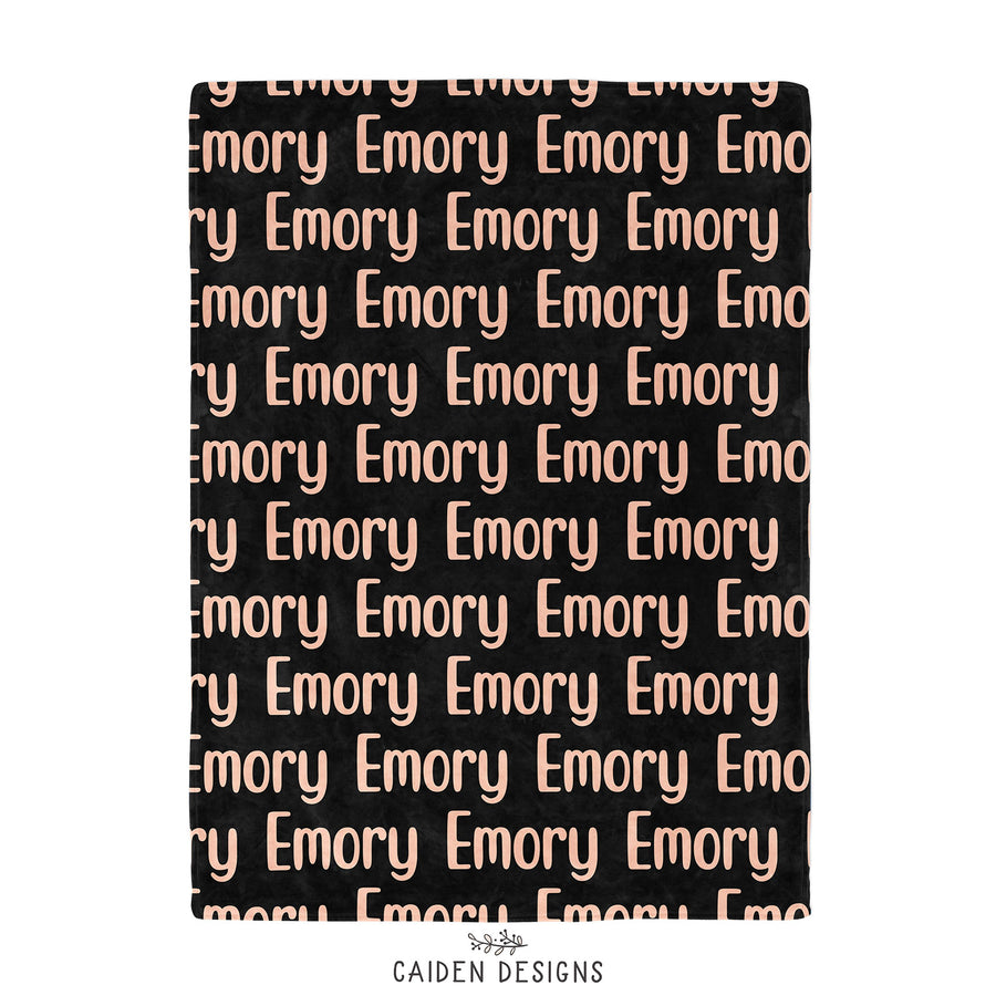 Quirky Name Personalized Blanket