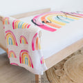 Rainbow Baby Personalized Crib Sheet