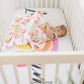 Rainbow Baby Personalized Crib Sheet
