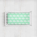 Retro Personalized Name Crib Sheet
