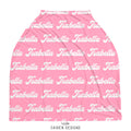 Retro Name Personalized Multi-Use Baby Car Seat Cover