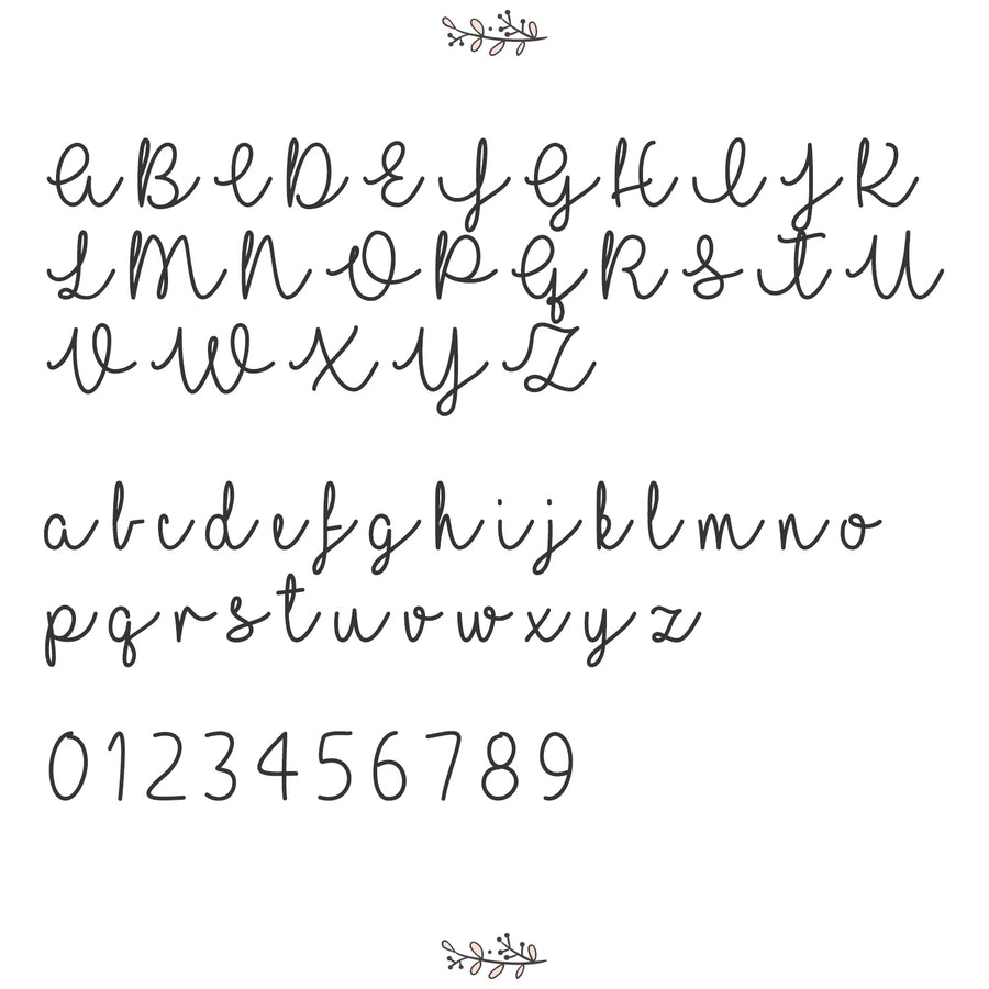 Rosey Elephant Personalized Baby Milestone Blanket