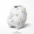 Rosey Elephant Multi-Use Baby Car Seat Cover