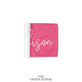 Script Name Personalized Beach Towel